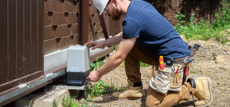 Electric Driveway Gate Installation Cornelius