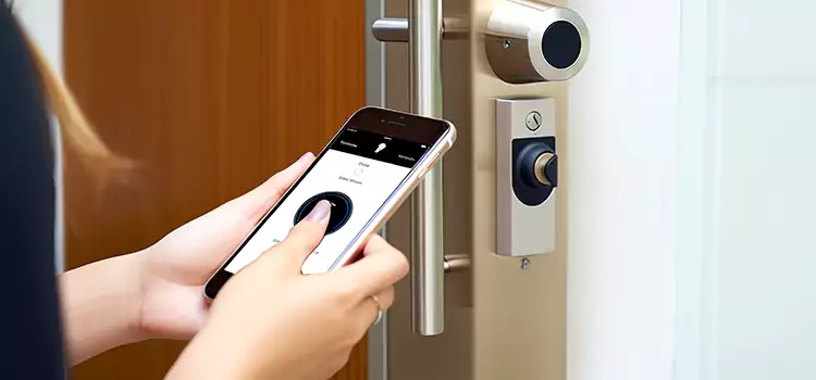 Keypad Door Lock Installation Cornelius