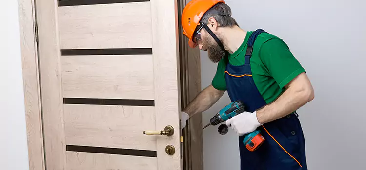 Replace Internal Door Handle with Lock Cornelius